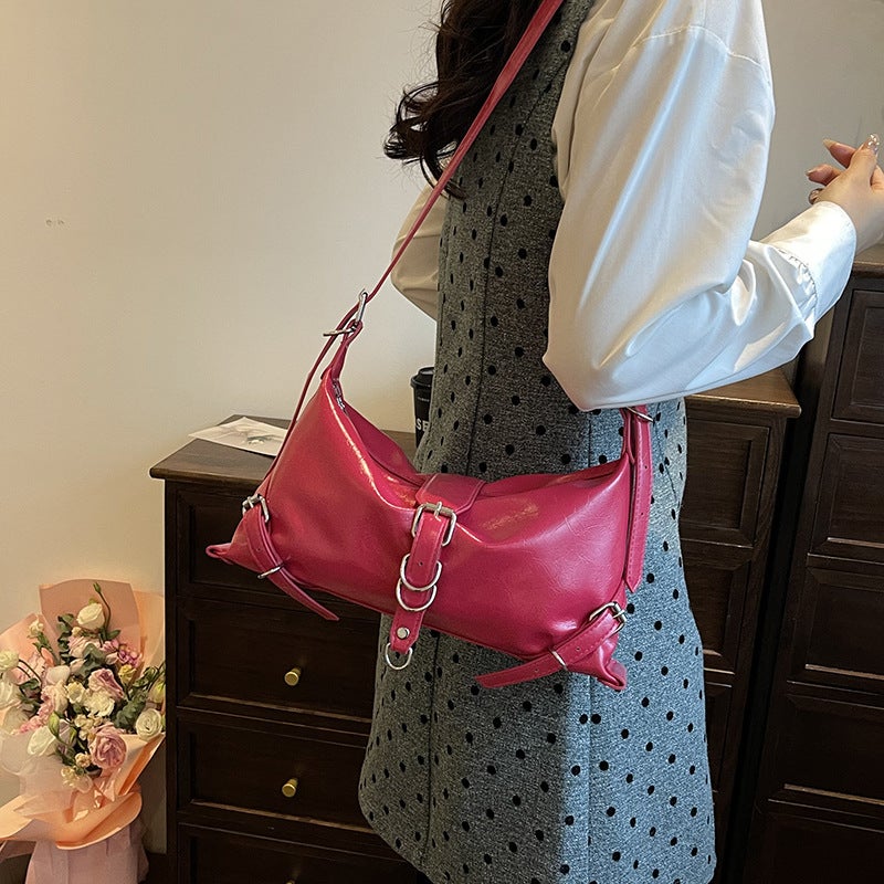 Fashion Texture This Year'S Popular Bag Women'S Shoulder Underarm Bag Early Spring High-Grade Messenger Bag - Image 4