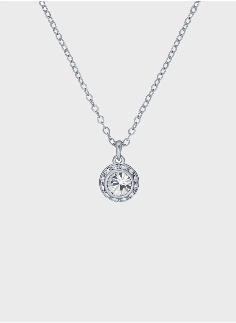 Ted Baker Soltell Crystal Pendant Necklace