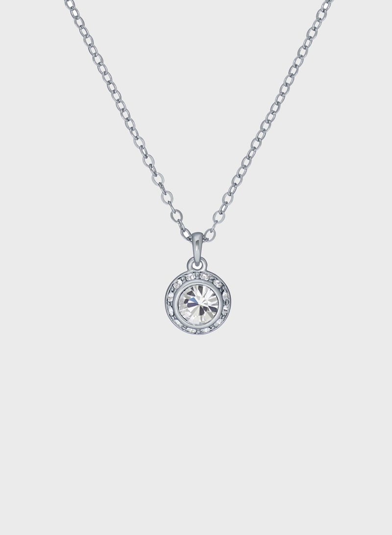 Ted Baker Soltell Crystal Pendant Necklace  - Image 2