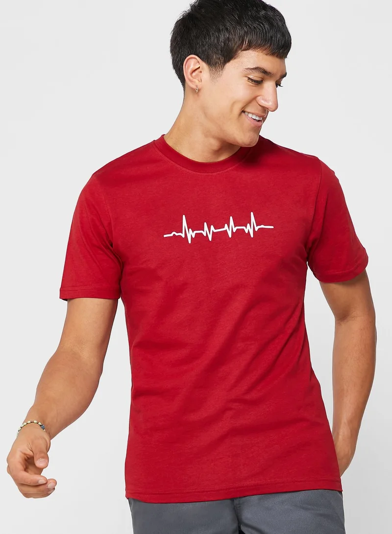 Seventy Five Flat Line T-Shirt