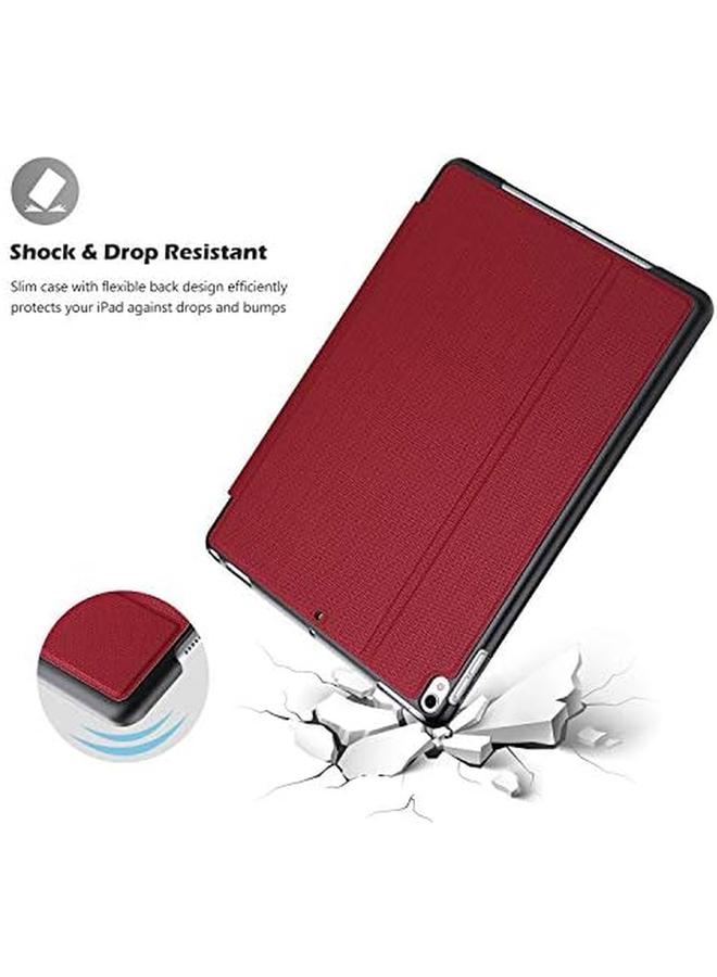 Procases iPad Air 3 10.5" 2019 iPad Pro 10.5 2017 Case Slim Stand Protective Folio Case Smart Cover For iPad Air 10.5" (3Rd Gen) 2019 iPad Pro 10.5" 2017 Red - Image 3