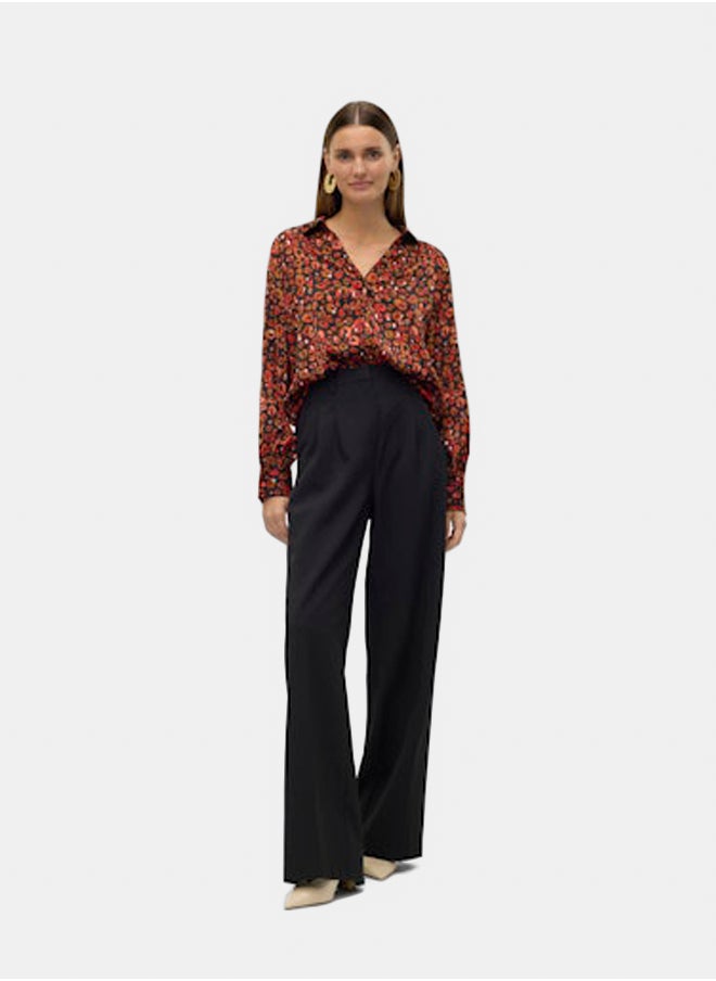 VERO MODA Vmrubia L/S Shirt Wvn Btq Ga  - Image 3