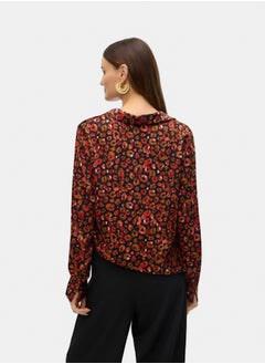 VERO MODA Vmrubia L/S Shirt Wvn Btq Ga  - Image 5