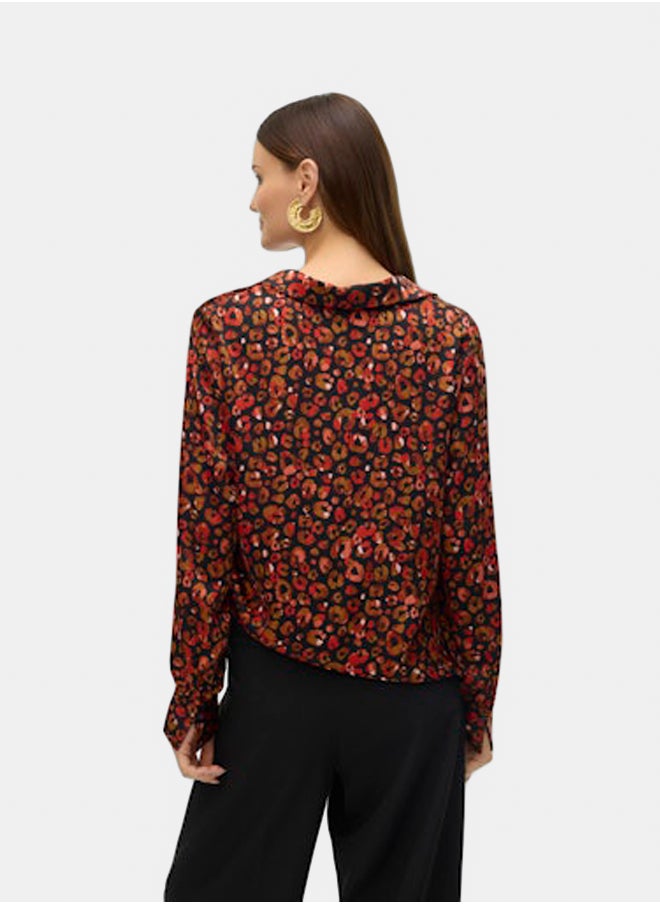 VERO MODA Vmrubia L/S Shirt Wvn Btq Ga  - Image 5