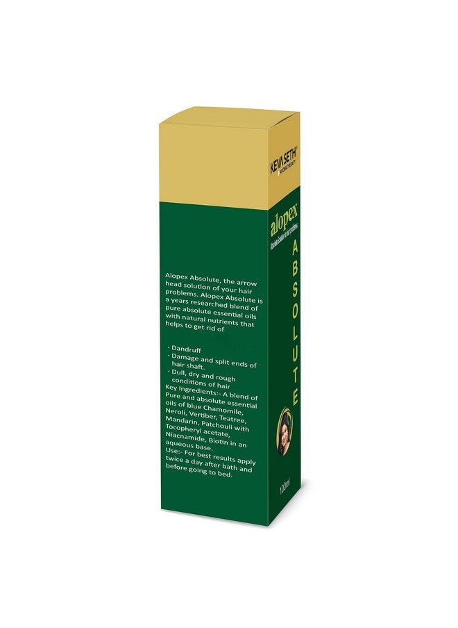 Keya Seth Aromatherapy Alopex Absolute Water Based Solution Enriched With Tea Tree Essential Oil - 100Ml  - Image 2