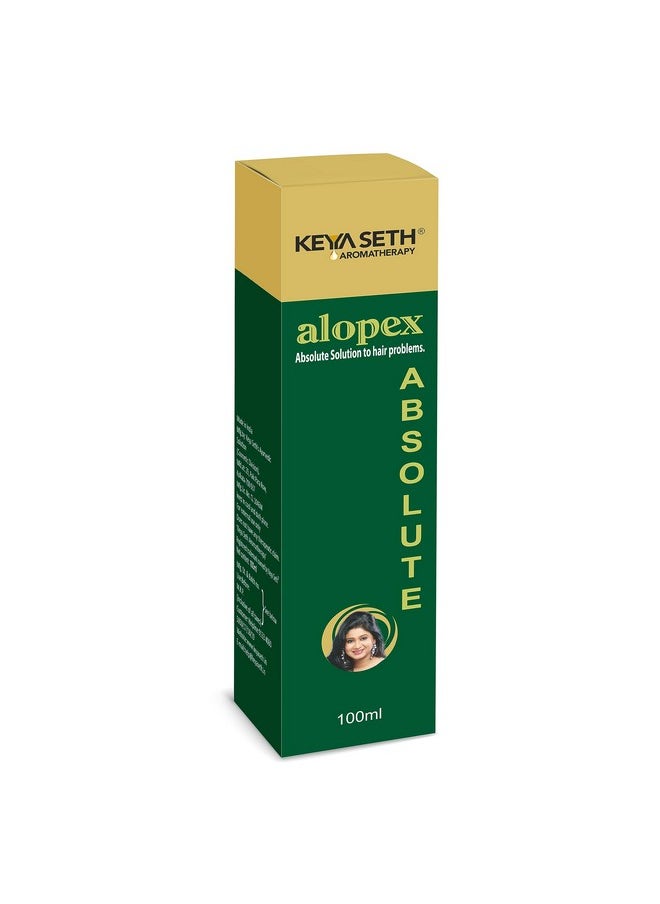 Keya Seth Aromatherapy Alopex Absolute Water Based Solution Enriched With Tea Tree Essential Oil - 100Ml  - Image 1