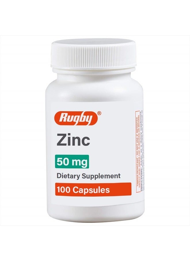 Rugby Zinc 50 mg, 100 Count Capsules - pzsku/ZE59FA16909CDEE0C4077Z/45/_/1715733895/c5eec207-7a4b-45b9-b6d4-19a2d71317dd