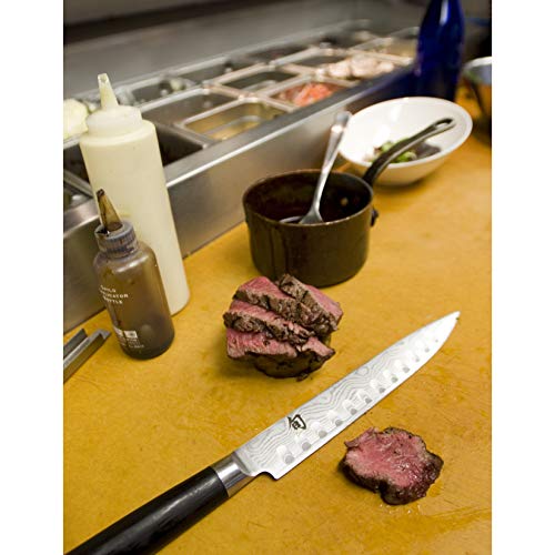 Shun Classic 9" Hollow Ground Slicing Knife - Image 2