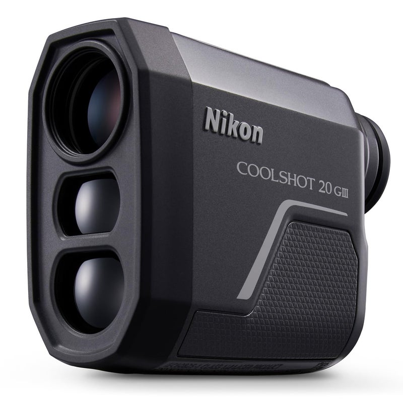 Nikon COOLSHOT 20 GIII Golf Rangefinder Rainproof Laser rangefinder with Locked On Quake and 5 Year Warranty Official Nikon USA Model