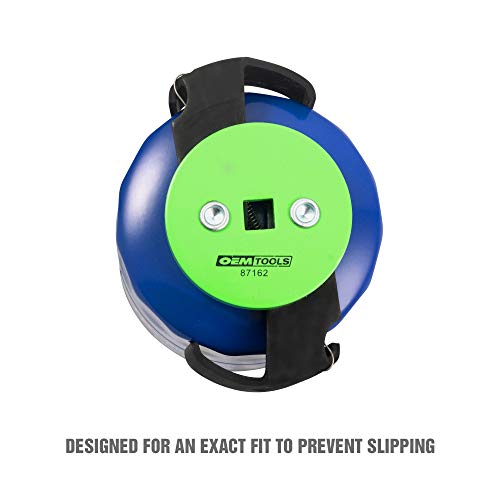 OEMTOOLS 87162 Wide Range Filter Wrench, Oil Filter Wrench Adjustable, Fits Filters Between 3-1/8 and 3-7/8 Inches in Diameter, Black and Green - Image 3