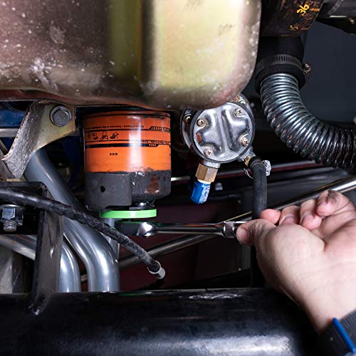 OEMTOOLS 87162 Wide Range Filter Wrench, Oil Filter Wrench Adjustable, Fits Filters Between 3-1/8 and 3-7/8 Inches in Diameter, Black and Green - Image 5