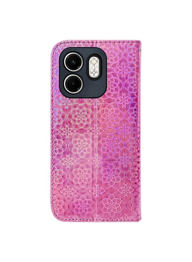 Zaboon Case For Infinix Hot 50i / Smart 9 Colorful Magnetic Buckle Leather Phone Case - Image 3