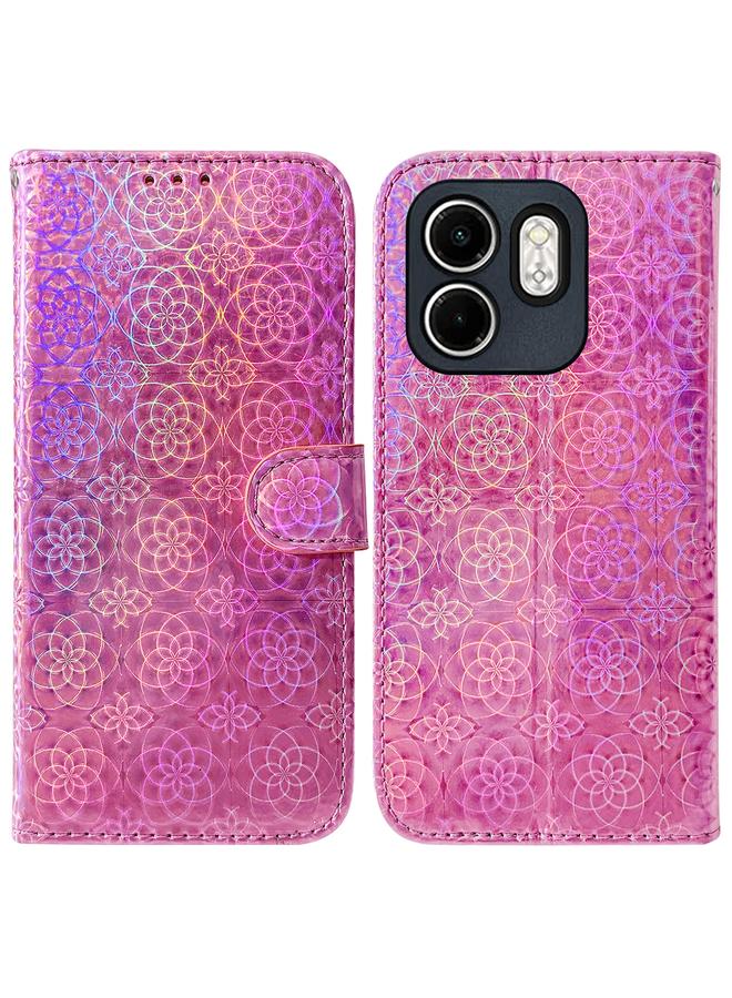 Zaboon Case For Infinix Hot 50i / Smart 9 Colorful Magnetic Buckle Leather Phone Case - Image 1