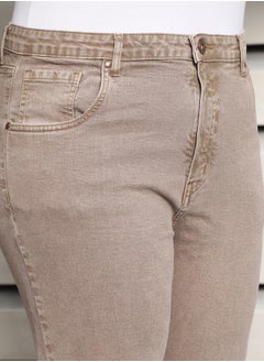 HIGH STAR Plus Size Skinny Fit High Rise Stretchable Jeans by Styli  - Image 5