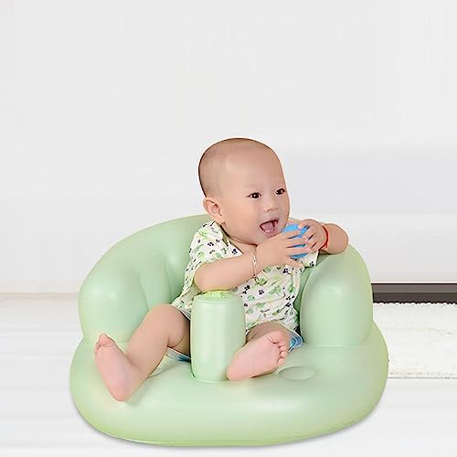 Olpad Soft Baby Bath & Floor Seat/Sofa/Chair with inbuilt Inflatable Pump (Japan Soft Baby Bath, green) - Image 4