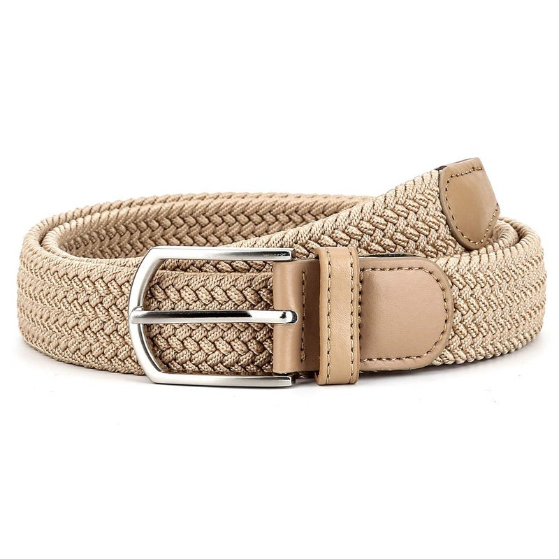 Radmire Braided Canvas Woven Elastic Stretch Belts for Men/Women/Junior with Multicolored - Image 3