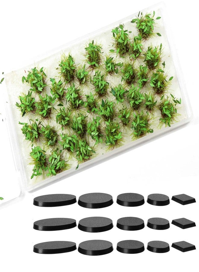 Evemodel Miniature Vegetation Artificial Flower Cluster with Model Bases War Game Lowland Scenery (D) - Image 2