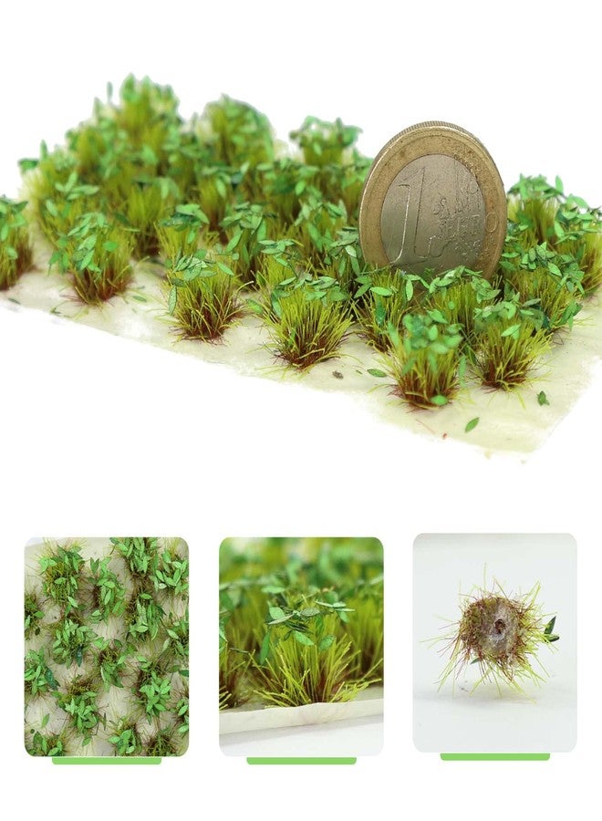 Evemodel Miniature Vegetation Artificial Flower Cluster with Model Bases War Game Lowland Scenery (D) - Image 1