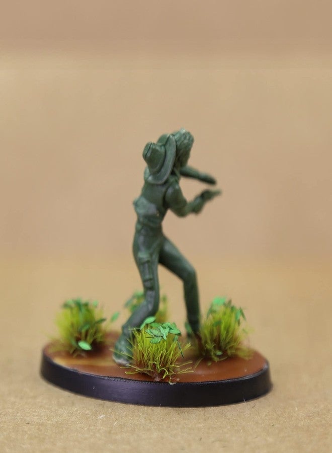 Evemodel Miniature Vegetation Artificial Flower Cluster with Model Bases War Game Lowland Scenery (D) - Image 3