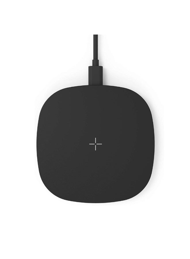 KUKH Portable 15W Wireless Charger Compatible with Qi-Enabled Phones, Compact and Sleek Fast Charging Pad - Image 2