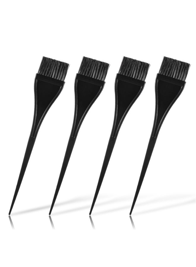 Aeaocvo 4 Pcs Hair Dye Brushes Applicator Precision Hairline and Root Application Hair Color Applicator Brush for Short Hairs Bangs and Detail Work - Image 2