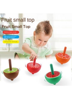 Y&D 6 Pieces Of Color Fruit Gyro Educational Toys For Children  - Image 2