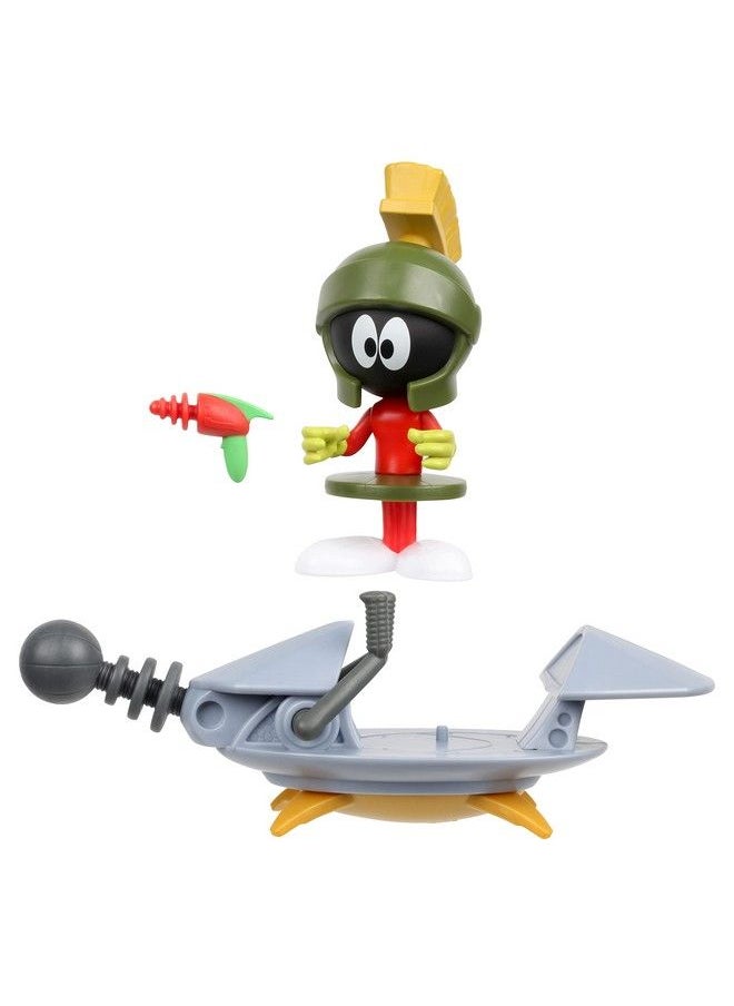 Space Jam - Moose Toys Space Jam: A New Legacy Baller Action Figure Marvin The Martian With Spaceship - Image 1