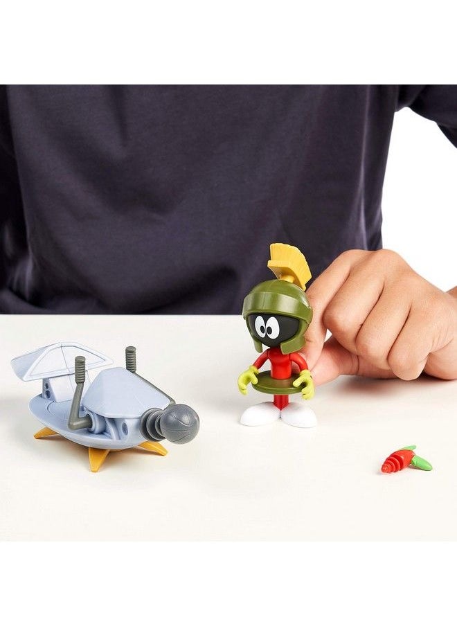 Space Jam - Moose Toys Space Jam: A New Legacy Baller Action Figure Marvin The Martian With Spaceship - Image 1