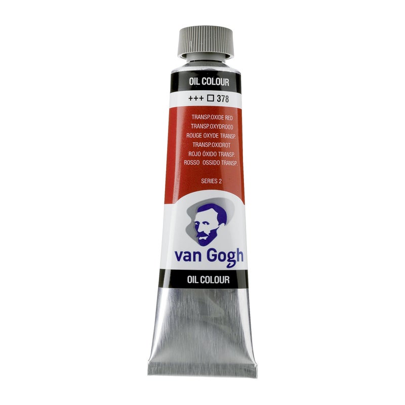 Van Gogh Oil Color Paint 40ml Tube Transparent Oxide Red 378