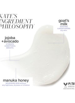 Kate Somerville Goat Milk Moisturizing Cleanser, Gentle Daily Face Wash, Relieves Dry Skin & Tightness  - Image 3