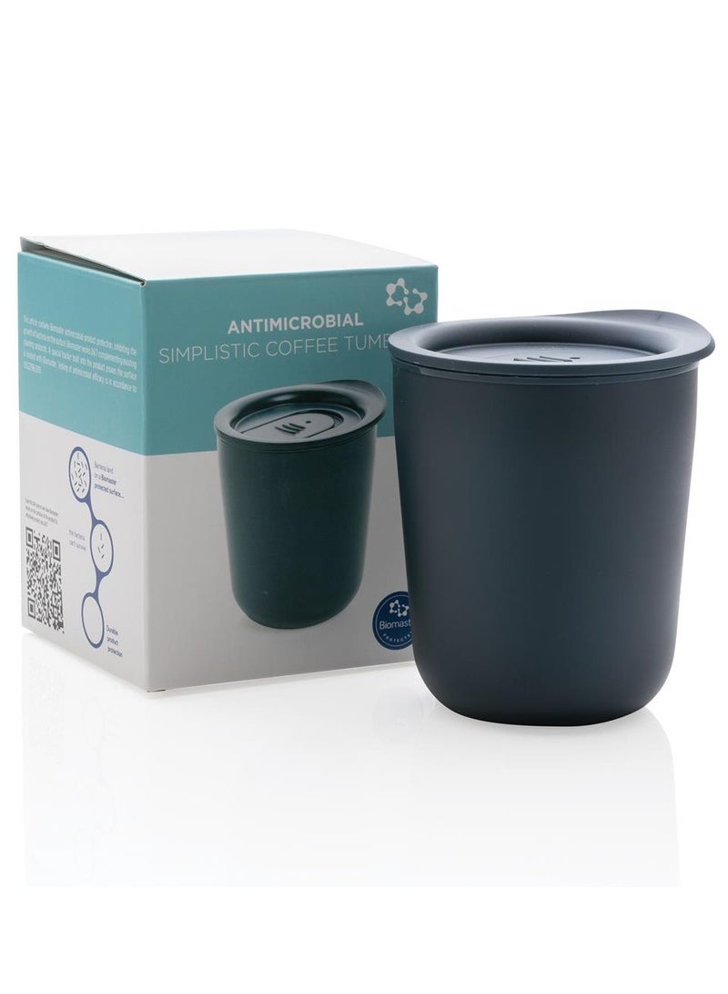 XD Travel Coffee Mug With Lid, 250 Ml Classic Coffee Tumbler From Design Anti-Microbial - Blue - Image 3