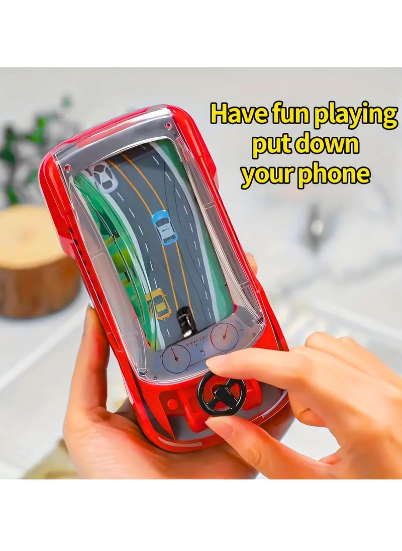 MAGIC VAULT Hand-Held Portable Car Adventure Game Machine for Kids – Manual Puzzle Racing Toy with Steering Wheel, Adjustable Speed Gears, Light & Sound Effects | Educational, Parent-Child Gift  - Image 5