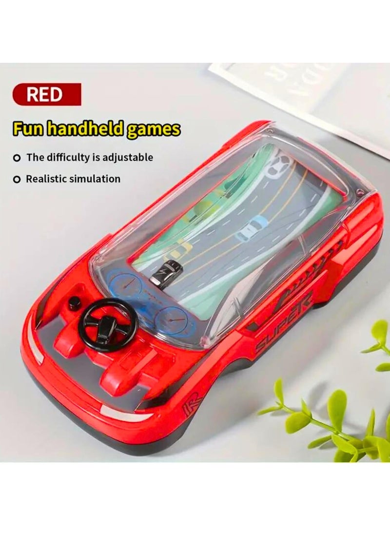 MAGIC VAULT Hand-Held Portable Car Adventure Game Machine for Kids – Manual Puzzle Racing Toy with Steering Wheel, Adjustable Speed Gears, Light & Sound Effects | Educational, Parent-Child Gift  - Image 2