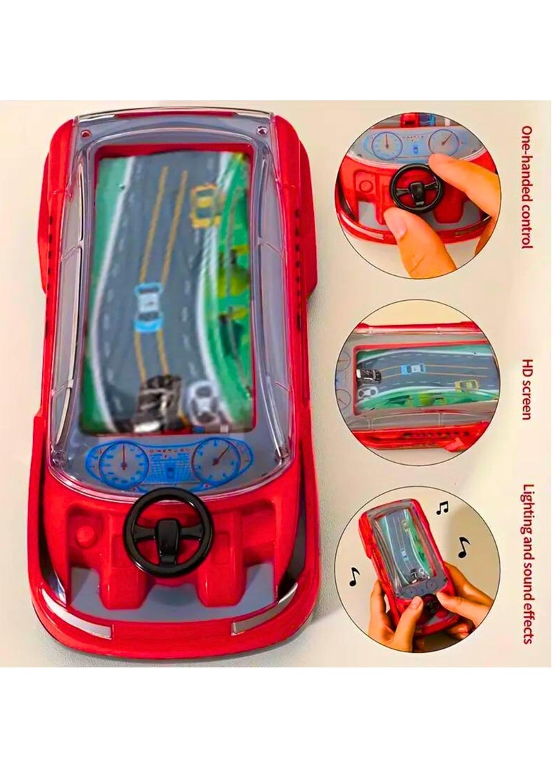 MAGIC VAULT Hand-Held Portable Car Adventure Game Machine for Kids – Manual Puzzle Racing Toy with Steering Wheel, Adjustable Speed Gears, Light & Sound Effects | Educational, Parent-Child Gift  - Image 3