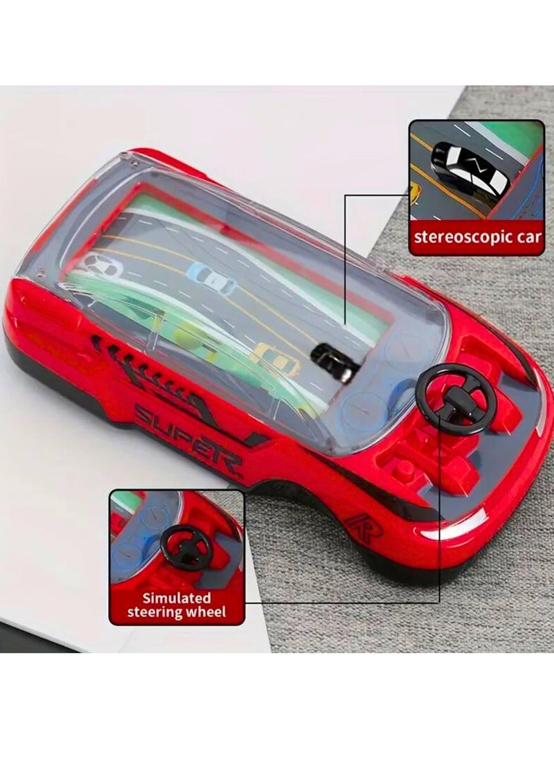 MAGIC VAULT Hand-Held Portable Car Adventure Game Machine for Kids – Manual Puzzle Racing Toy with Steering Wheel, Adjustable Speed Gears, Light & Sound Effects | Educational, Parent-Child Gift  - Image 4