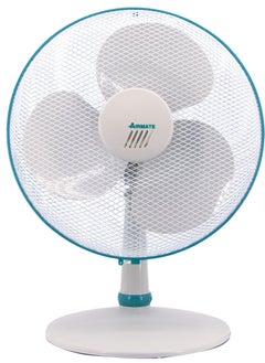 AIRMATE AIRMATE Table Fan White "16" OSCILLATION 3 SPEED 3 BLADE F40  - Image 1