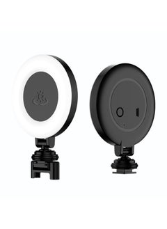 D07 Fill Light Integrated Convenient Beauty All-round Flash Fill Light Multifunctional Cold Boot Mouth Can Be Clamped And Rotated-Specifications:Black [cold Shoe Mouth, 1/4 Interface]