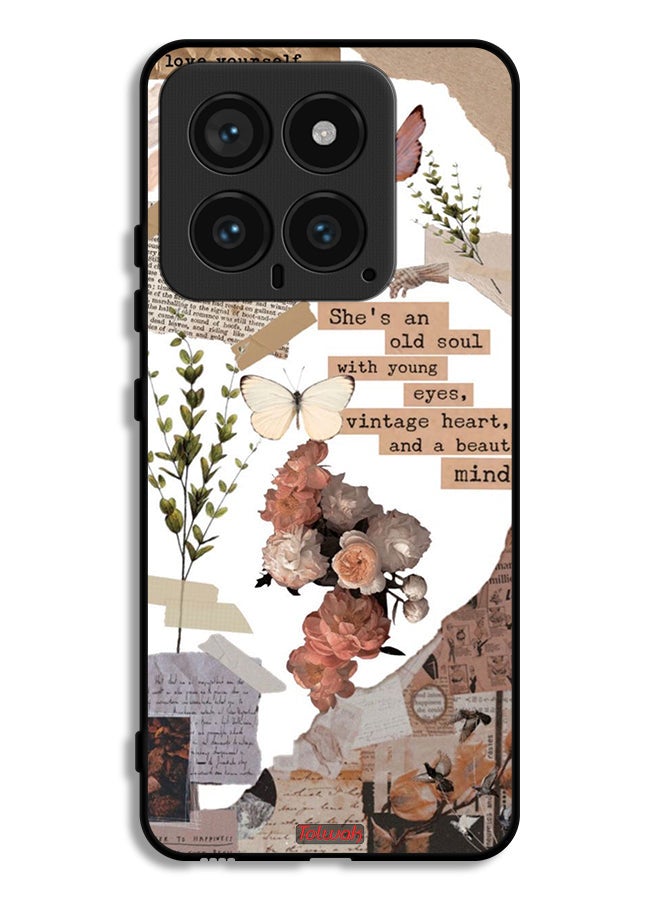 Tolwak Xiaomi 14 Protective Case Cover She Is An Old Soul - Image 1