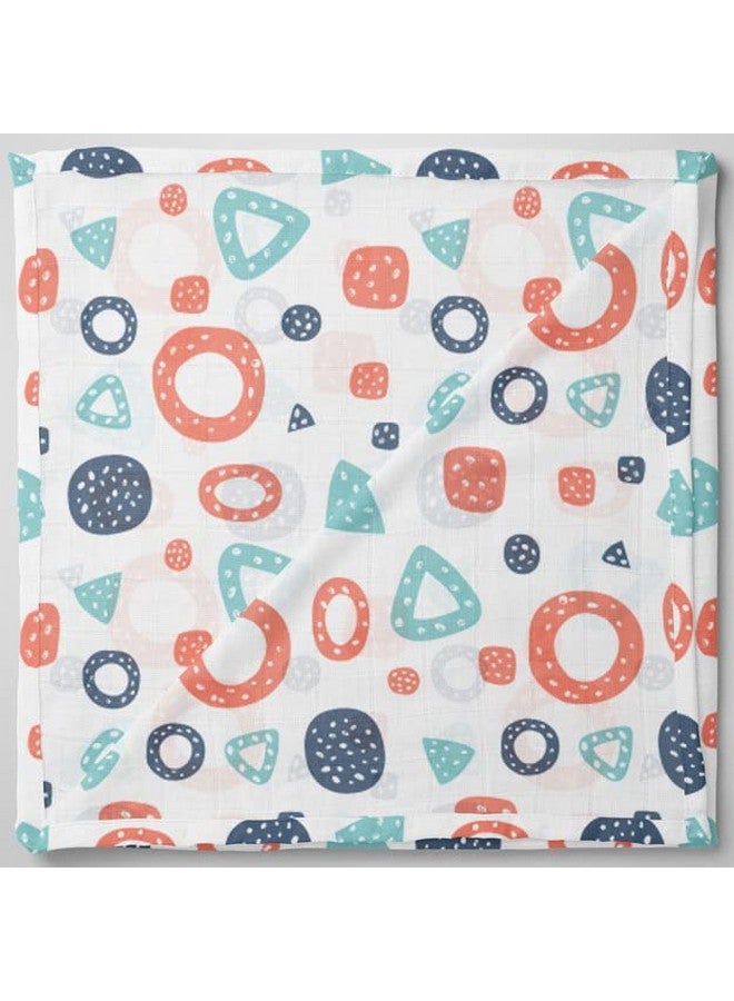 1st Step Muslin Swaddle 60Cm*75Cm (Pack Of 2) Lama, Donuts - Image 5