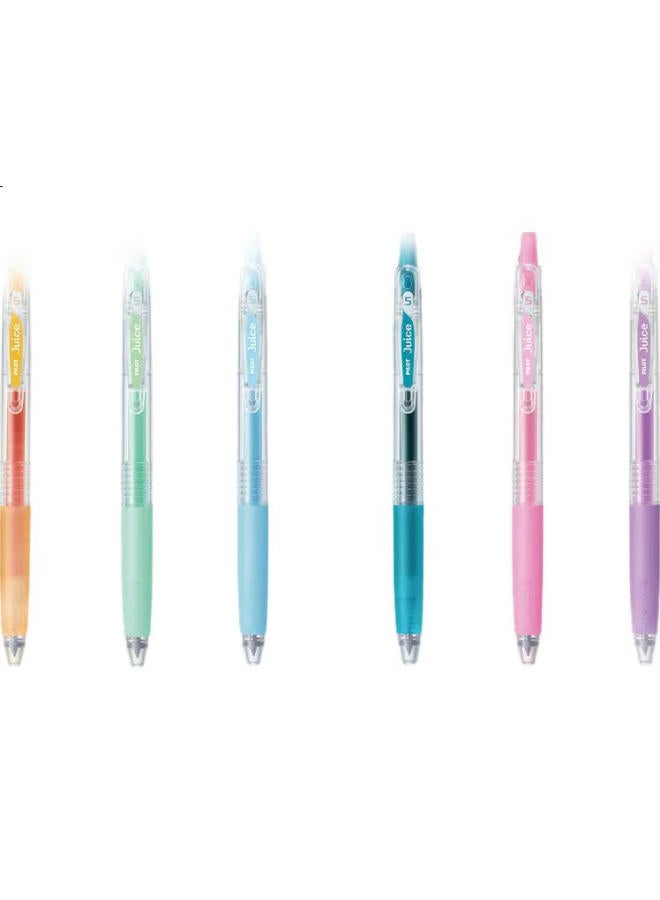 Pilot Juice Gel Pen, Colorful Neutral Pen, 0.5Mm, Retractable, Stationery, Student Planner Pen, High Aesthetic Value, Water Blue, Lju-10Ef - Image 1
