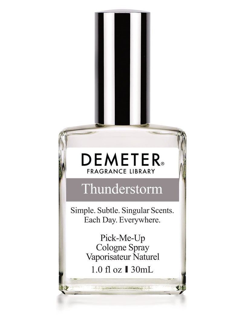 DEMETER Thunderstorm 1 Oz Cologne Spray Perfume for Women and Men