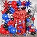 Sllyfo Spider Theme Birthday Decorations Party Supplies Spider Theme Balloon Arch Kit for 5 Year Old 5 Balloons for 5th Birthday Party Decorations for Boys Girls - Image 2