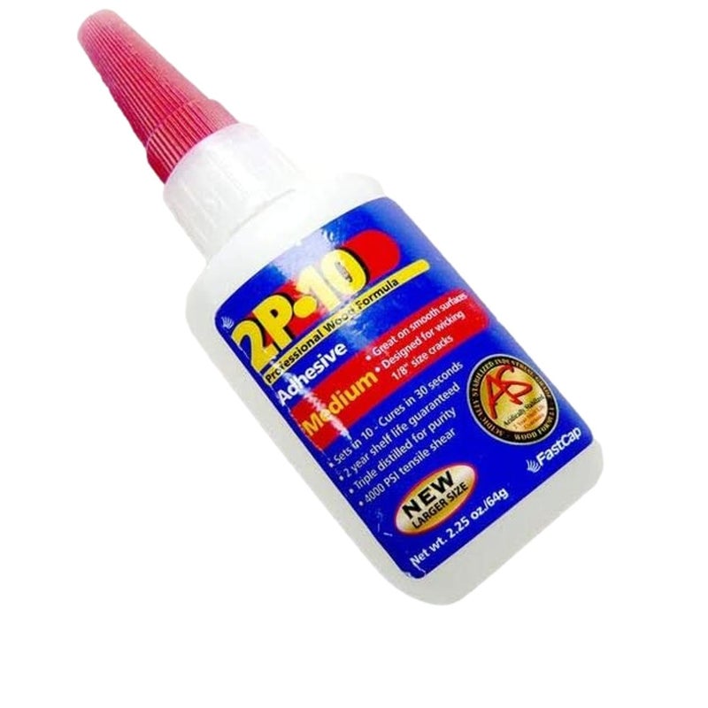 FastCap 80113 2P-10 Professional Medium Wood Adhesive Glue - 2 Ounce - Image 1