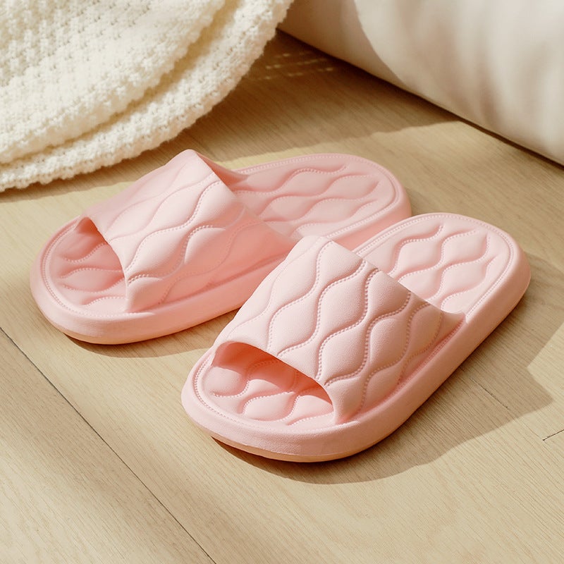 Couple’s Comfortable Travel Slides Pink [female]] 
