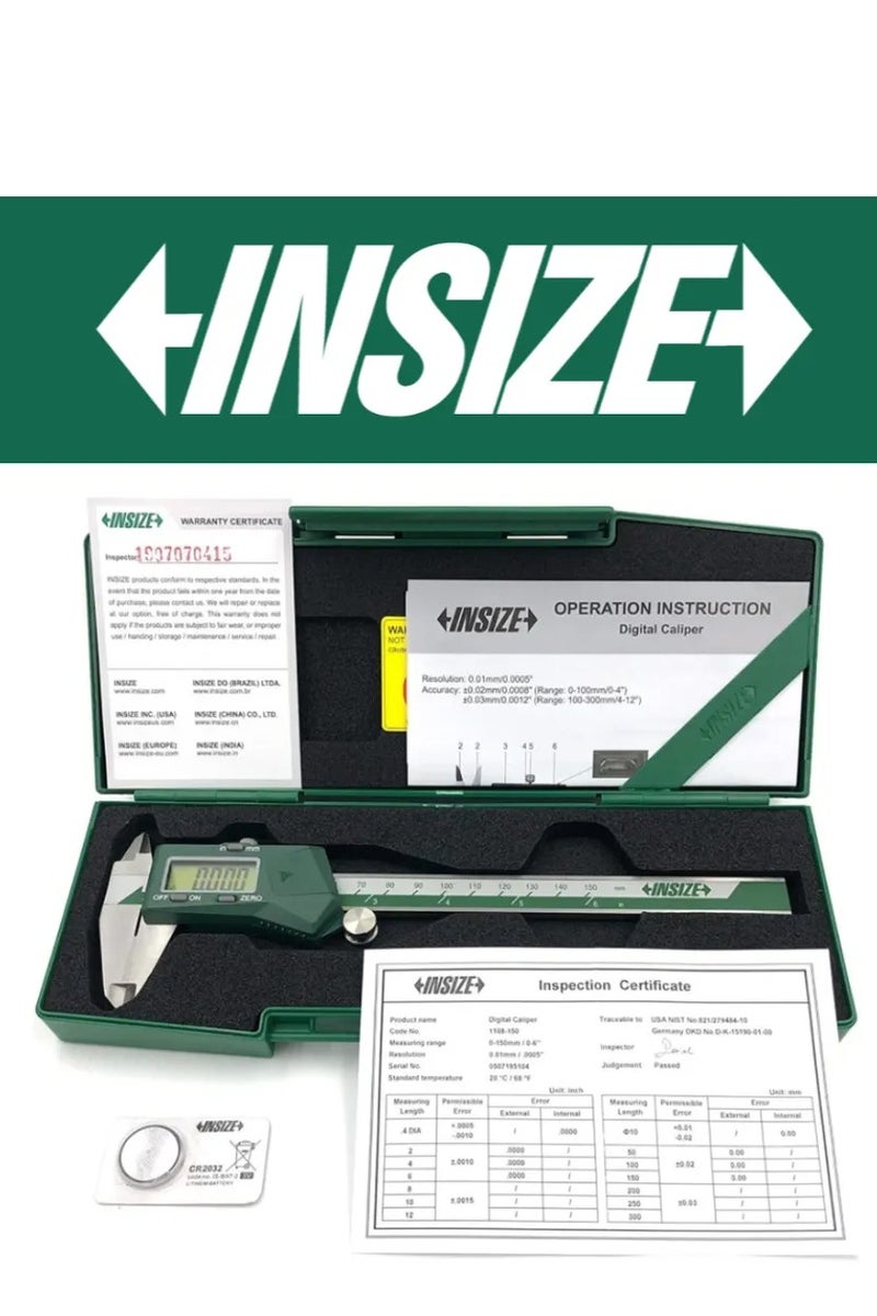Insize INSIZE Standard Digital Caliper 0~200 MM -8 INCH - Image 3