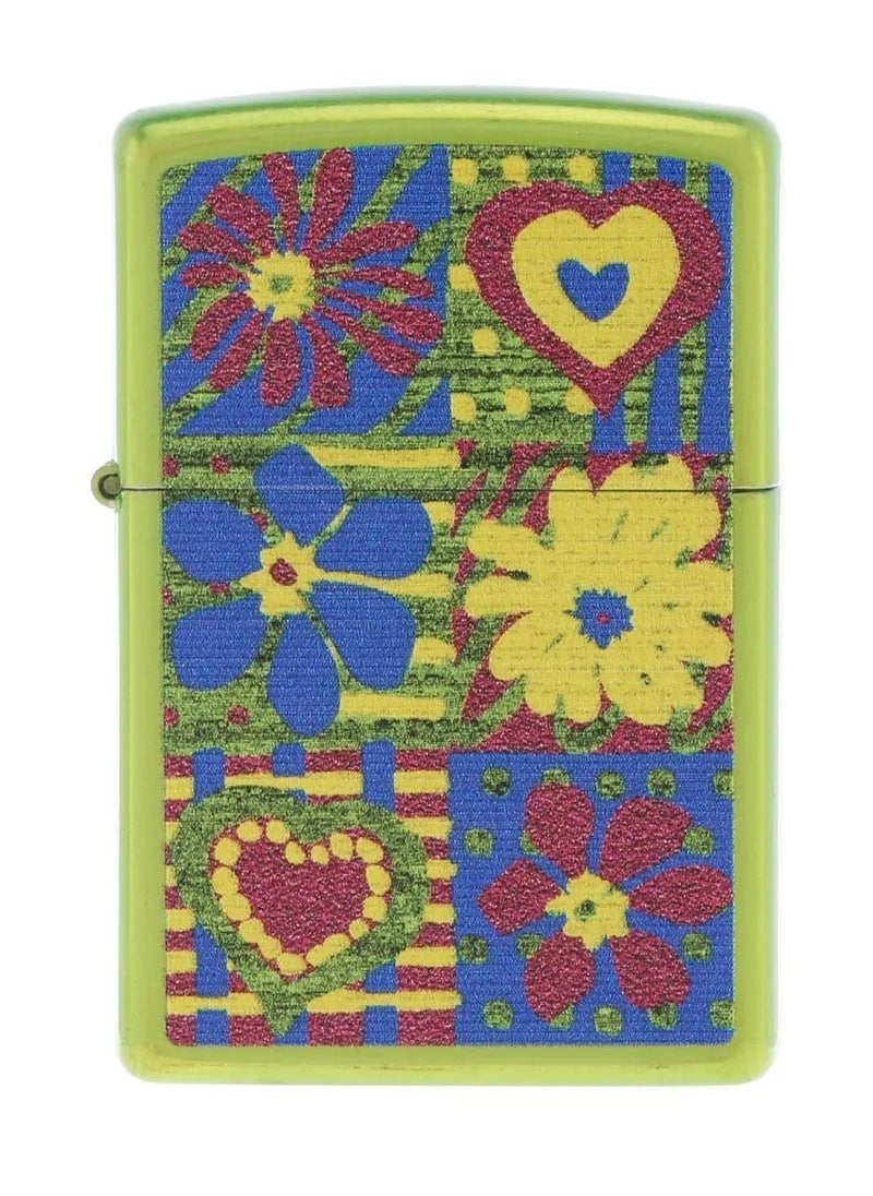 Zippo Zippo Funky Flowers Lighter 28057-24513 (Multicolored)  - Image 1