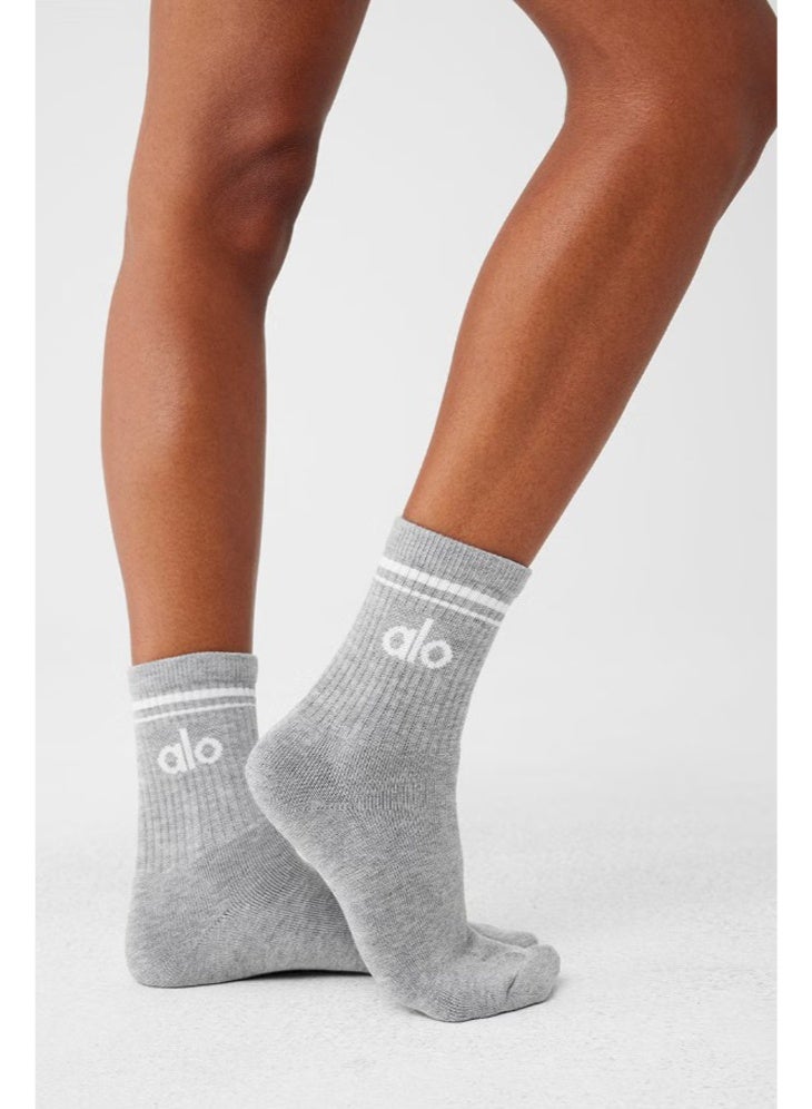 Alo Yoga Half-Crew Throwback Sock - Unisex - Image 3