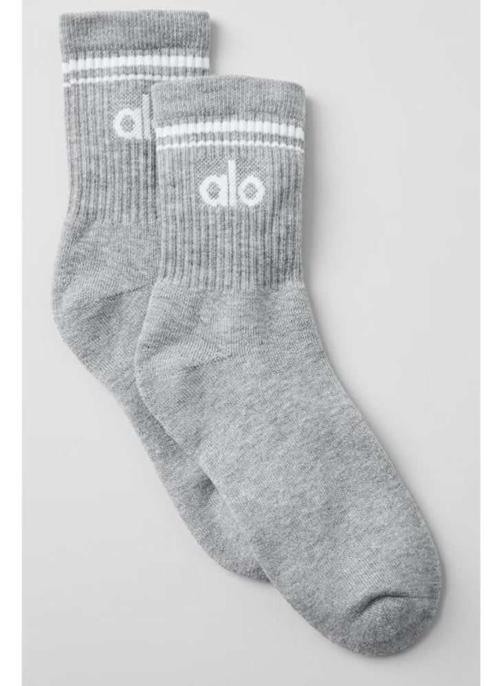 Alo Yoga Half-Crew Throwback Sock - Unisex - Image 2