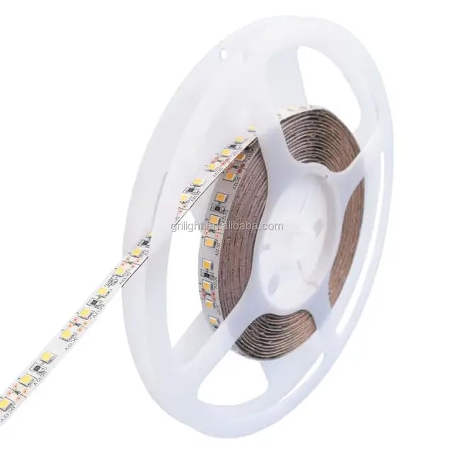 SNOOGG LED Strip Light Cool White 5V and 12V Adaptor USB Powered 5 Meter 300 LEDs Flexible Rope to Decorate Your Living Room Kitchen Cabinet Stare case Bedroom Kitchen 2 Pack of 5 Meter Each - Image 1