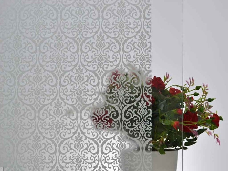 d-c-fix Alkor Damask Glass Stained Glass Transparent Adhesive Foil 45CM x 1mt  - Image 2